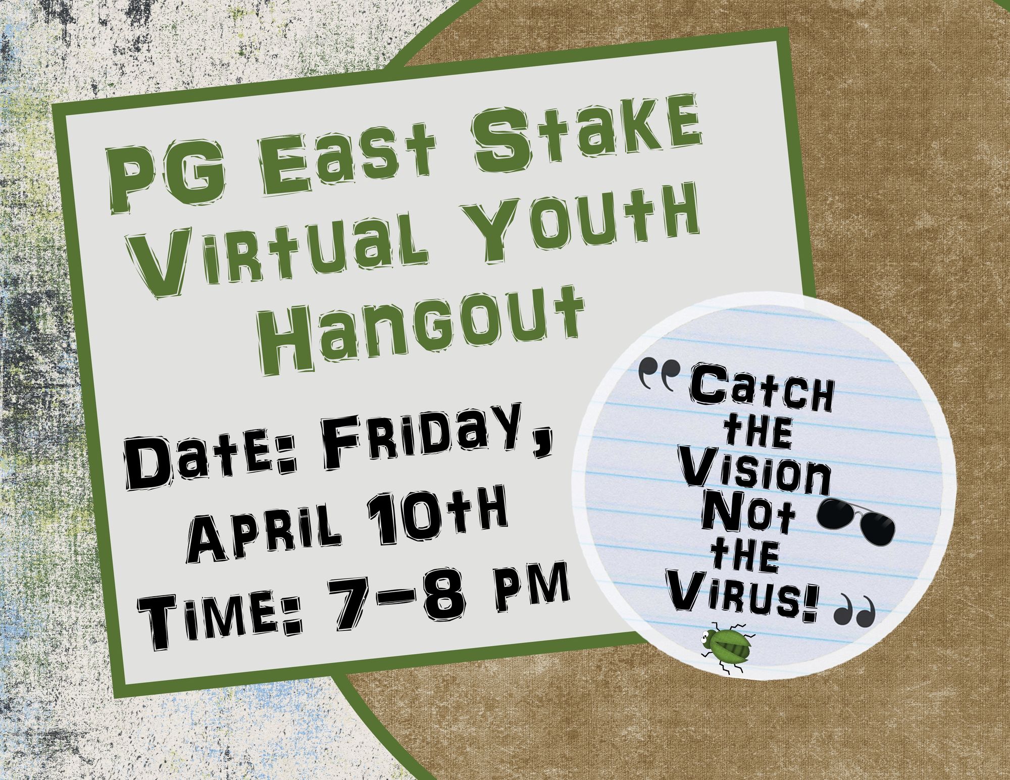 Stake Youth Virtual Hangout  - Apr 10, 2020